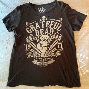 Grateful Dead Black Graphic T-Shirt